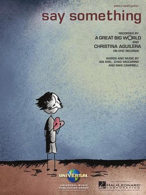 cover image of Say Something Sheet Music